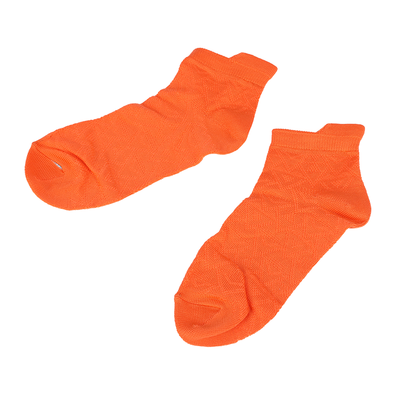 Vớ giày sneaker cổ thấp bằng sợi nhỏ nylon argyle có hoa văn siêu mềm dành cho nữ