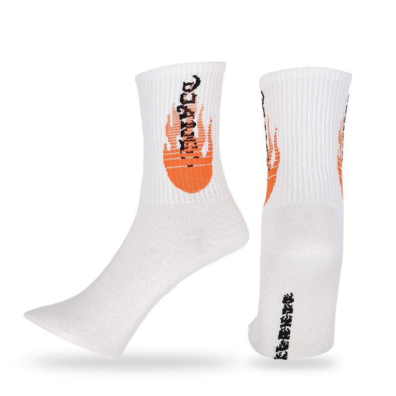 Bán buôn thời trang thiết kế unisex nụ cười hạnh phúc có hoa văn váy vớ đi bộ hàng ngày
