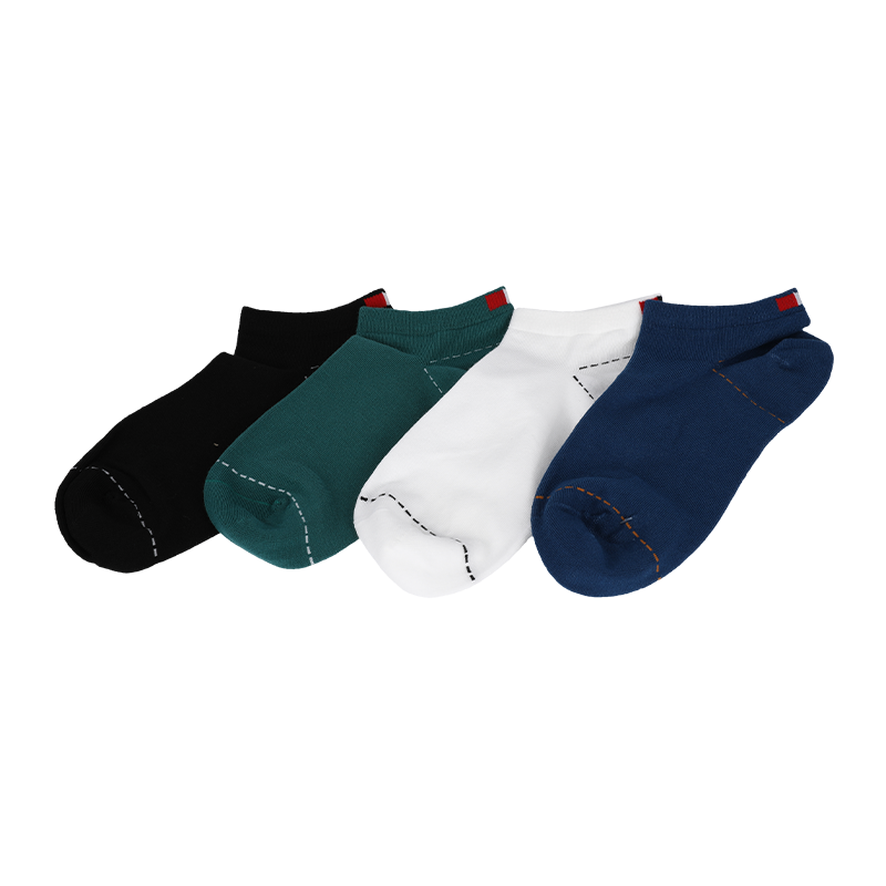 Bán buôn hoặc tùy chỉnh tất nam sneaker bán buôn giá rẻ có đường chấm quanh gót chân