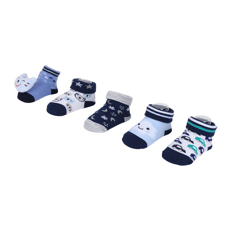 96N 0-12M unisex vớ trẻ sơ sinh booties tập đi cho bé trai và bé gái