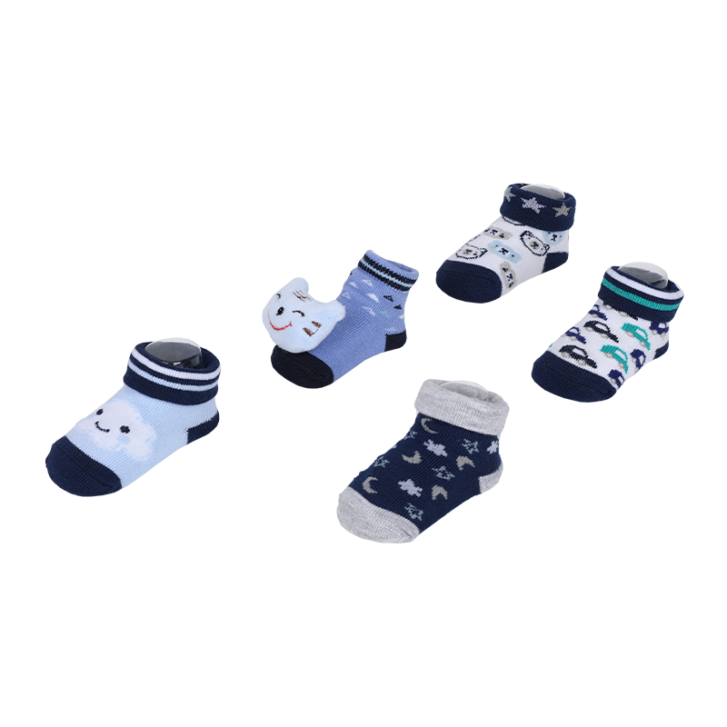 96N 0-12M unisex vớ trẻ sơ sinh booties tập đi cho bé trai và bé gái